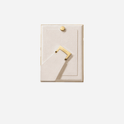 Classic Croc Leather Frame 4x6 Chestnut