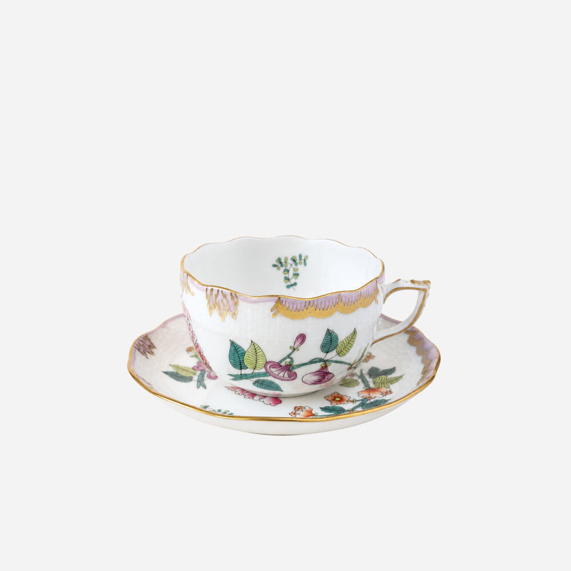 Windsor Flowers Teacup & Saucer