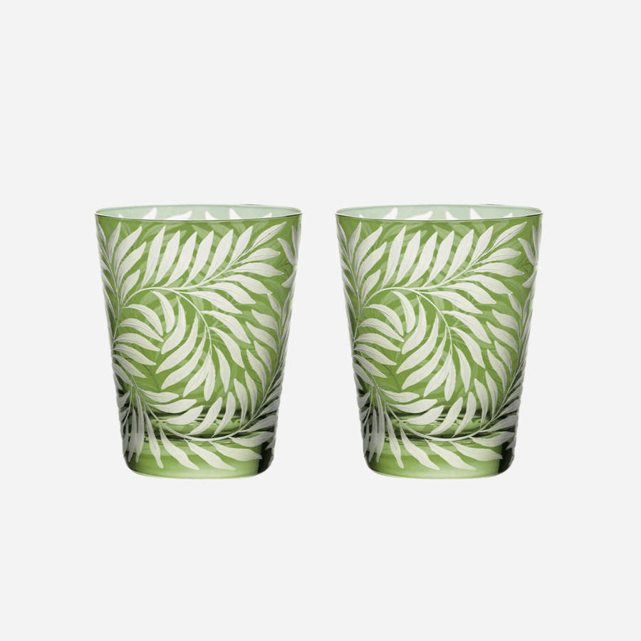 Artel Fern Large Tumbler Green - Set of 2