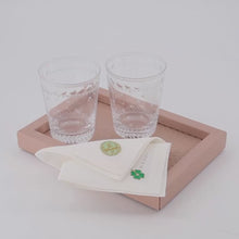 Load and play video in Gallery viewer, Sweet Surprise Embroidered Cocktail Napkin - Set of Four
