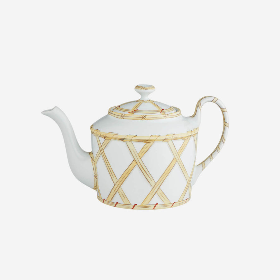 Alberto Pinto Vannerie Cottage Teapot