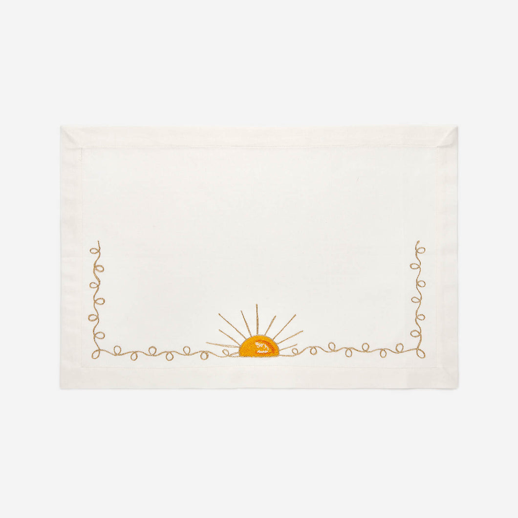 Le Soleil Placemat and Napkin Set Bonadea