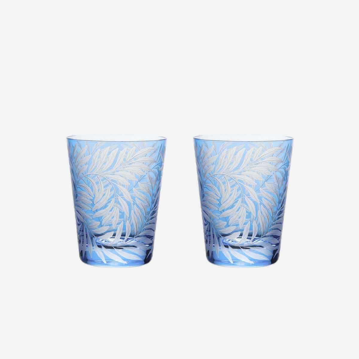 Fern Medium Tumbler Blue - Set of 2 Artel Bonadea