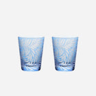 Fern Medium Tumbler Blue - Set of 2 Artel Bonadea