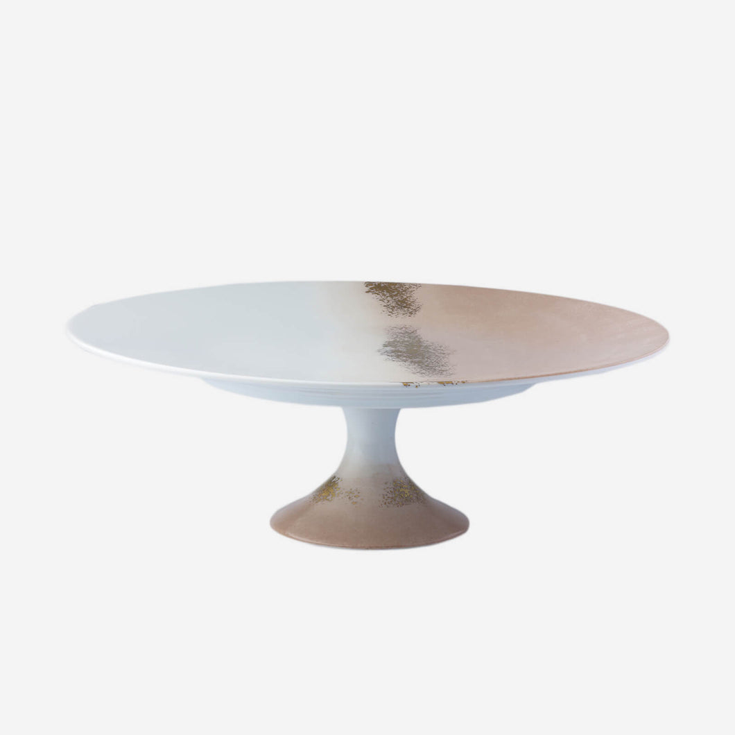 Horizon Large Cake Stand Blush