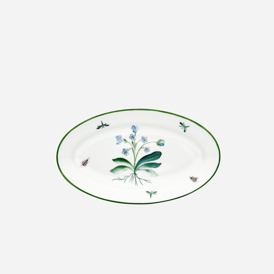 Marie Daâge Botanique Primrose Oval Platter Small