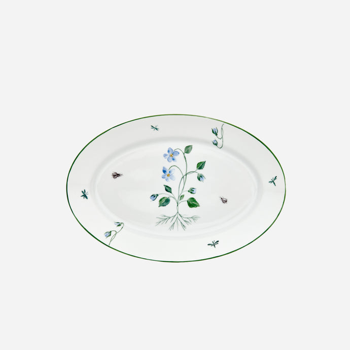 Bonadea Oval Platter Botanique