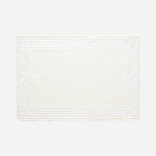 Mozzano Embroidered Placemat White