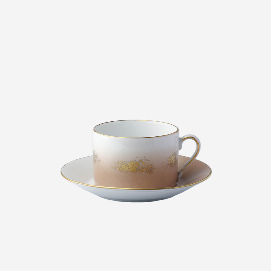 Marie Daâge Horizon Teacup & Saucer Blush