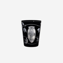 Load image into Gallery viewer, Night Owl Tumbler Artel hand engraved glass bonadea
