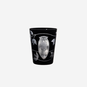 Night Owl Tumbler Artel hand engraved glass bonadea