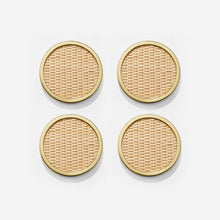 Load image into Gallery viewer, Colette Cane Coasters Aerin Bonadea
