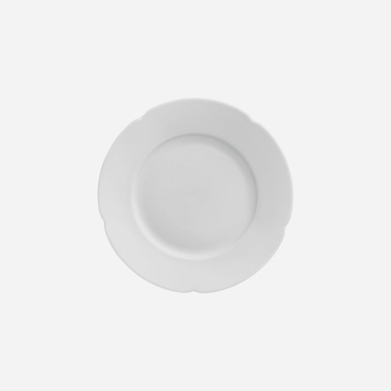 Fuerstenberg Porcelain - Ariana White Breakfast Plate - BONADEA