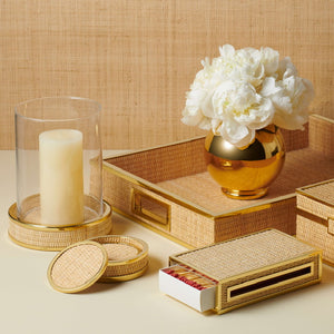 AERIN Colette Cane Tray - Bonadea