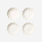AERIN Scalloped Appetizer Plate (Set of 4)