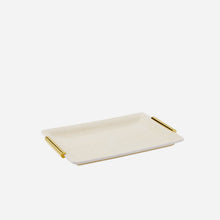 Load image into Gallery viewer, Shagreen Vanity Tray Cream
