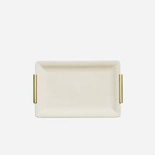 Load image into Gallery viewer, Shagreen Vanity Tray - Cream
