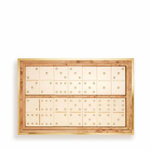 Load image into Gallery viewer, Shagreen Domino Set Cream Aerin Bonadea
