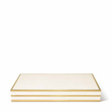 Load image into Gallery viewer, Shagreen Domino Set Cream Aerin Bonadea
