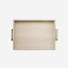 Classic Shagreen Serving Tray Wheat bonadea aerin