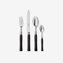 Load image into Gallery viewer, Riviera Ebony 4-Piece Cutlery Set
