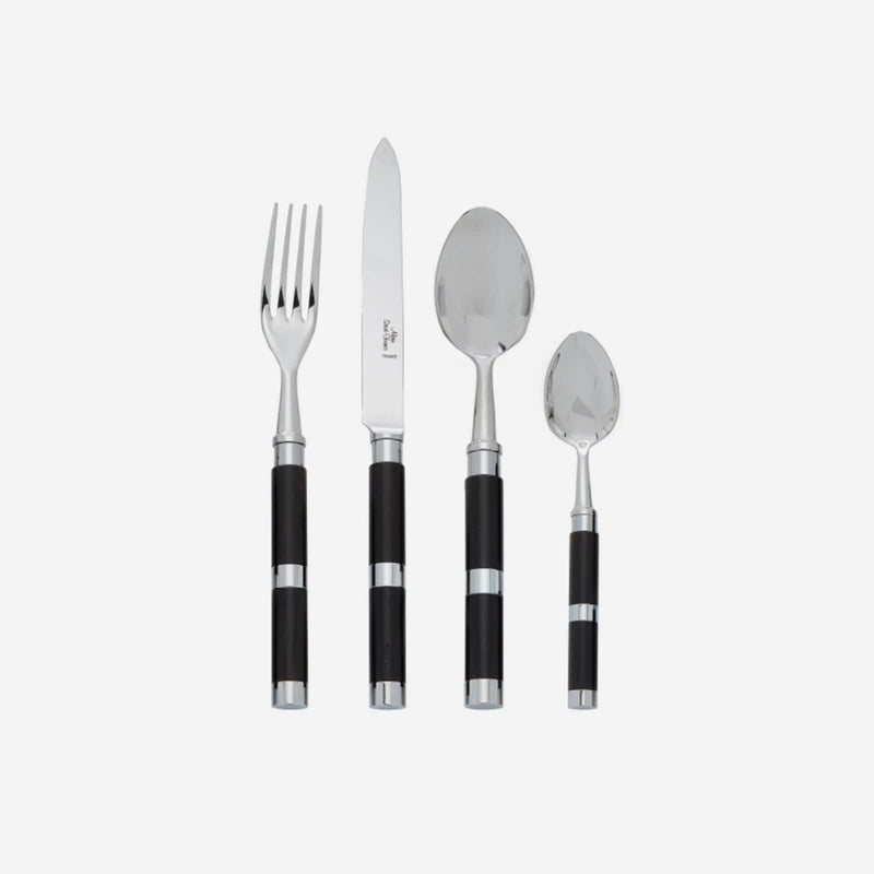 Alain Saint Joanis - Carla Ebony 4-Piece Cutlery Set