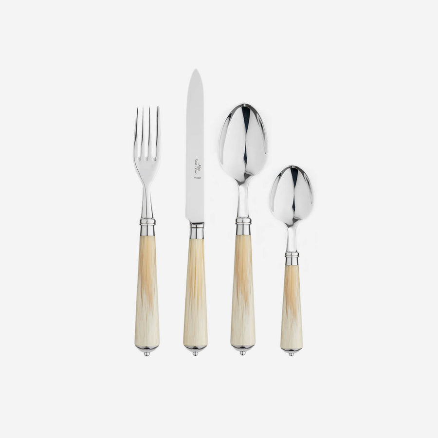 Alain Saint-Joanis Julia Light Horn 4-Piece Cutlery Set