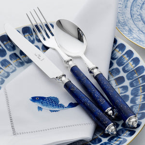 Alain Saint Joanis Seville Midnight Blue 4-Piece Cutlery Set - BONADEA