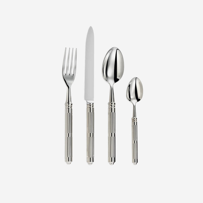 Alain Saint-Joanis Gatsby 4-Piece Silver Plated Cutlery Set