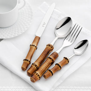 Alain Saint-Joanis Bamboo 4-Piece Cutlery Set -BONADEA