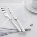 Alain Saint-Joanis Cable 4-Piece Silver Plated Cutlery Set -BONADEA