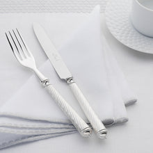 Load image into Gallery viewer, Alain Saint-Joanis Cable 4-Piece Silver Plated Cutlery Set -BONADEA
