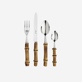 Bonadea| Alain Saint-Joanis Bamboo Cutlery | 4-Piece Cutlery Set