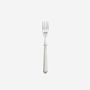 Alain Saint-Joanis Cable 4-Piece Silver Plated Table Fork -BONADEA
