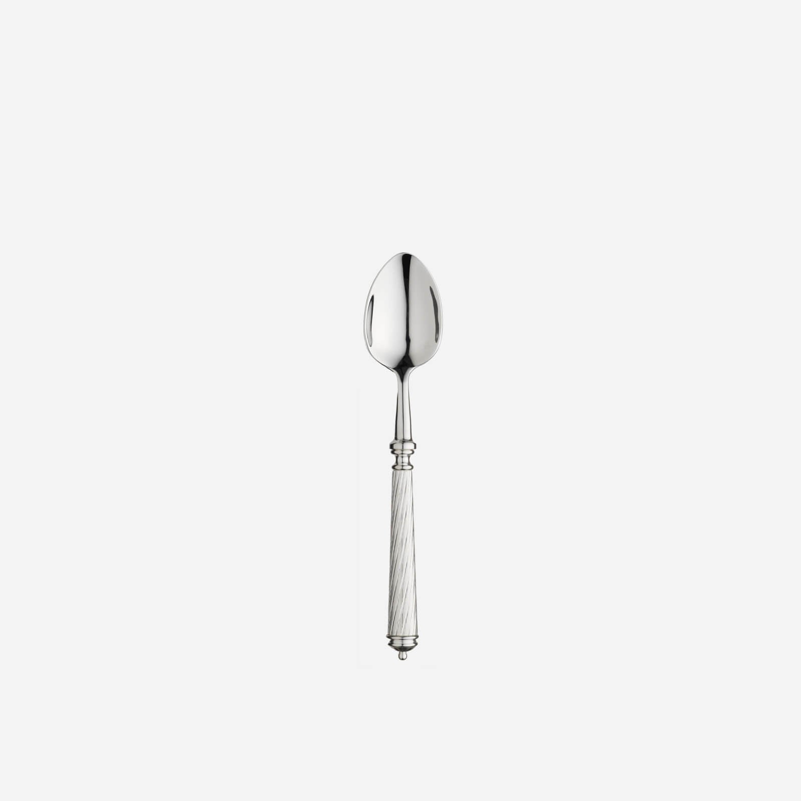 Alain Saint-Joanis Cable 4-Piece Silver Plated Tea Spoon -BONADEA