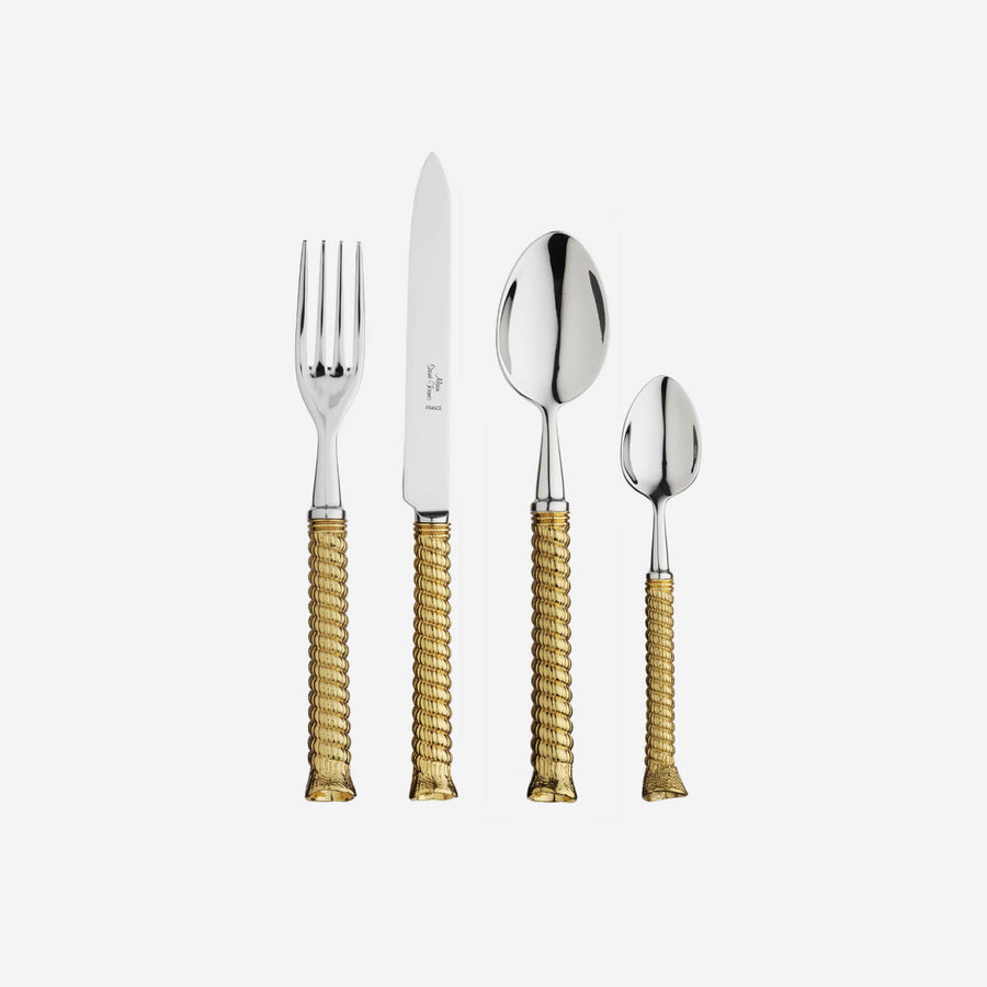 Alain Saint-Joanis Cordage 4-Piece Cutlery Set