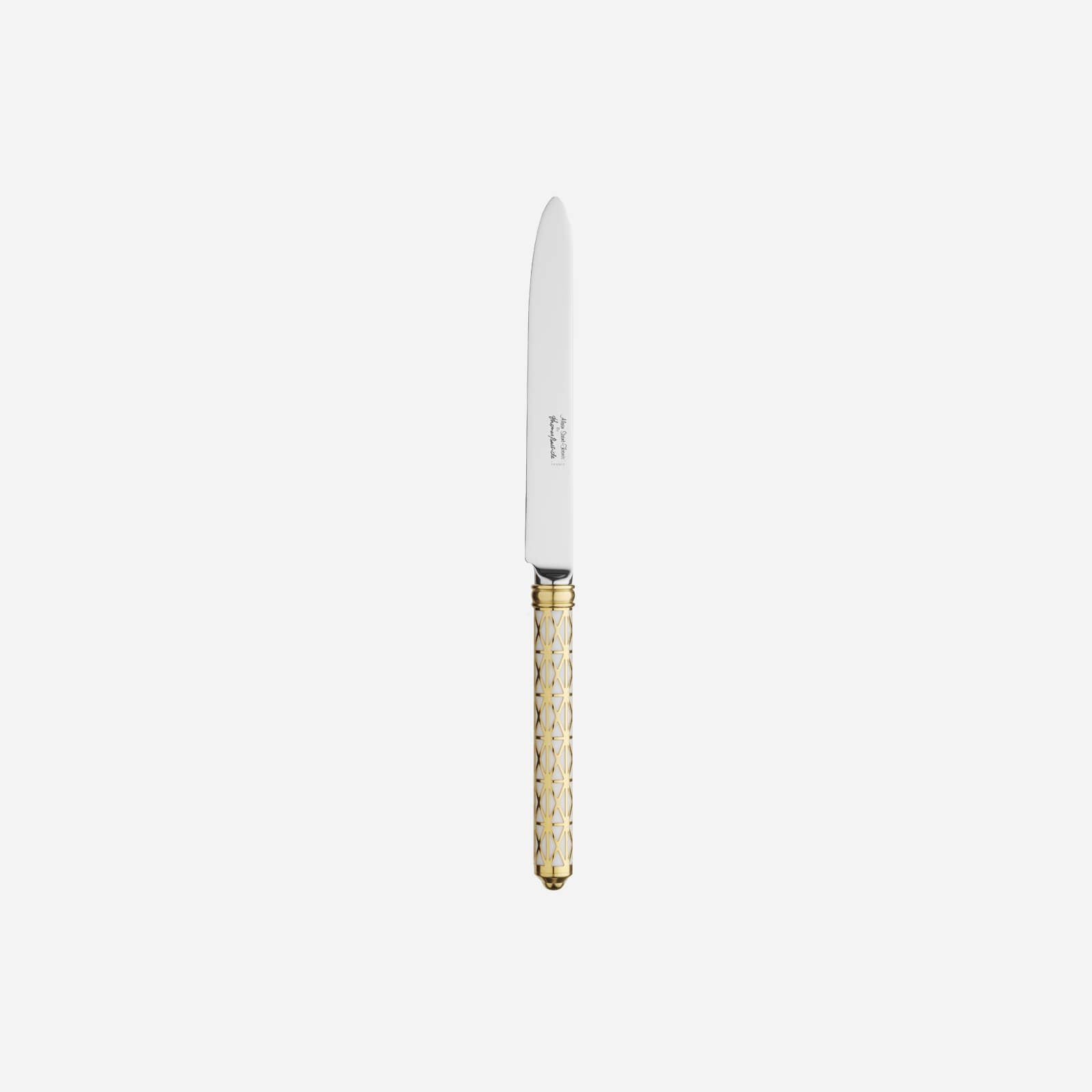 Alain Saint-Joanis Luxor Gold & Silver Plated Knife -BONADEA