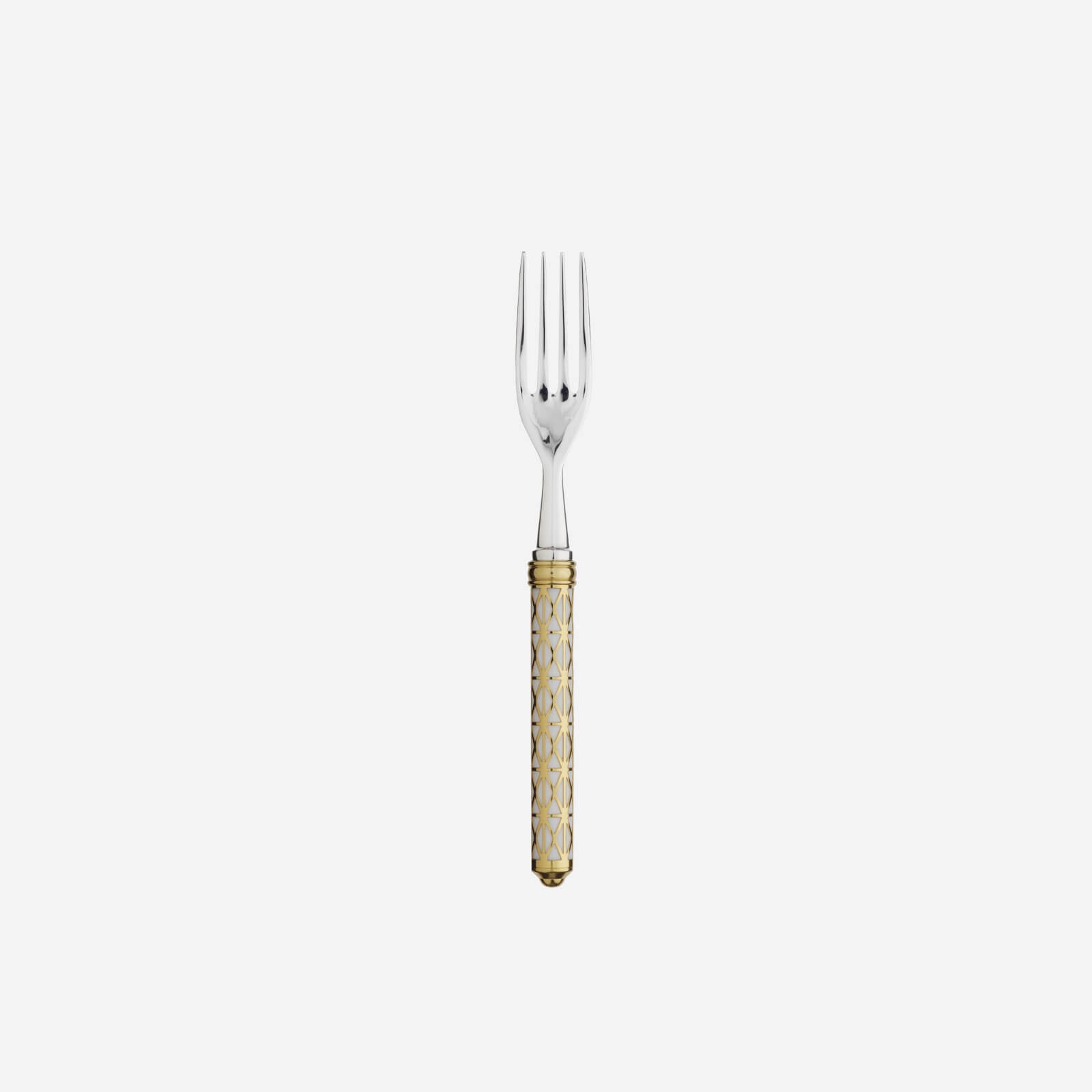 Alain Saint-Joanis Luxor Gold & Silver Plated Table Fork -BONADEA