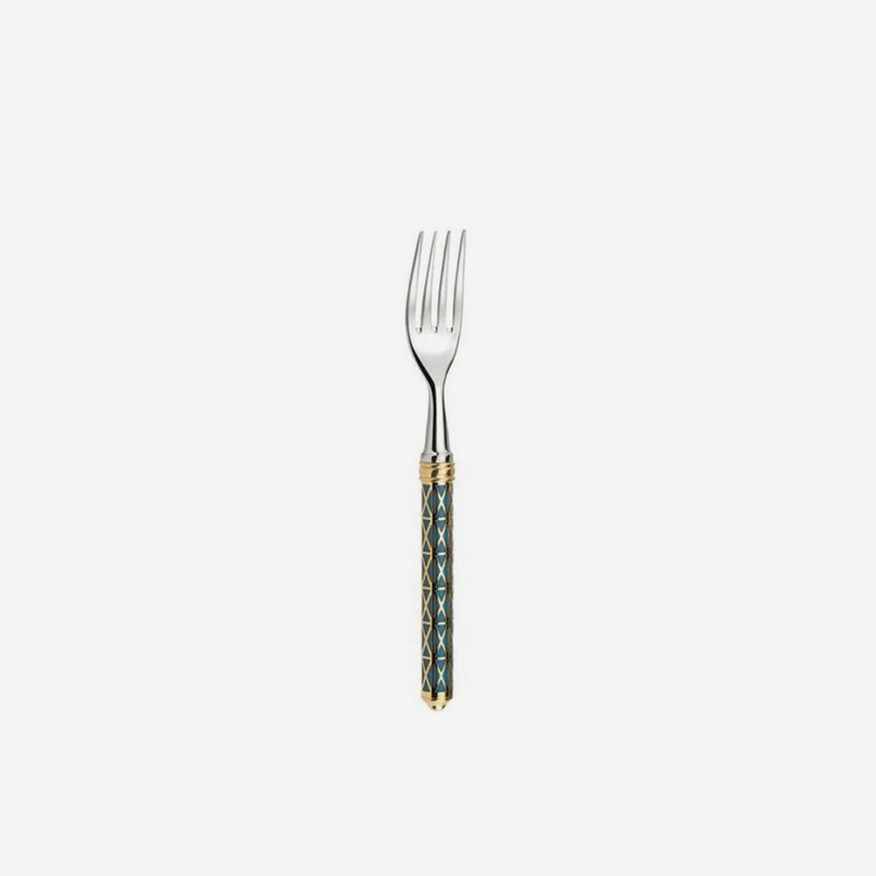 Alain Saint-Joanis Louxor Gold & Blue 4-Piece Cutlery Set