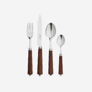 Alain Saint Joanis Orégon Rosewood 4-Piece Cutlery Set - BONADEA