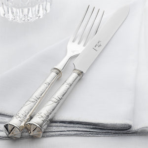 Alain Saint Joanis - Roi Corail Two Piece Silver Plated Serving Set - BONADEA