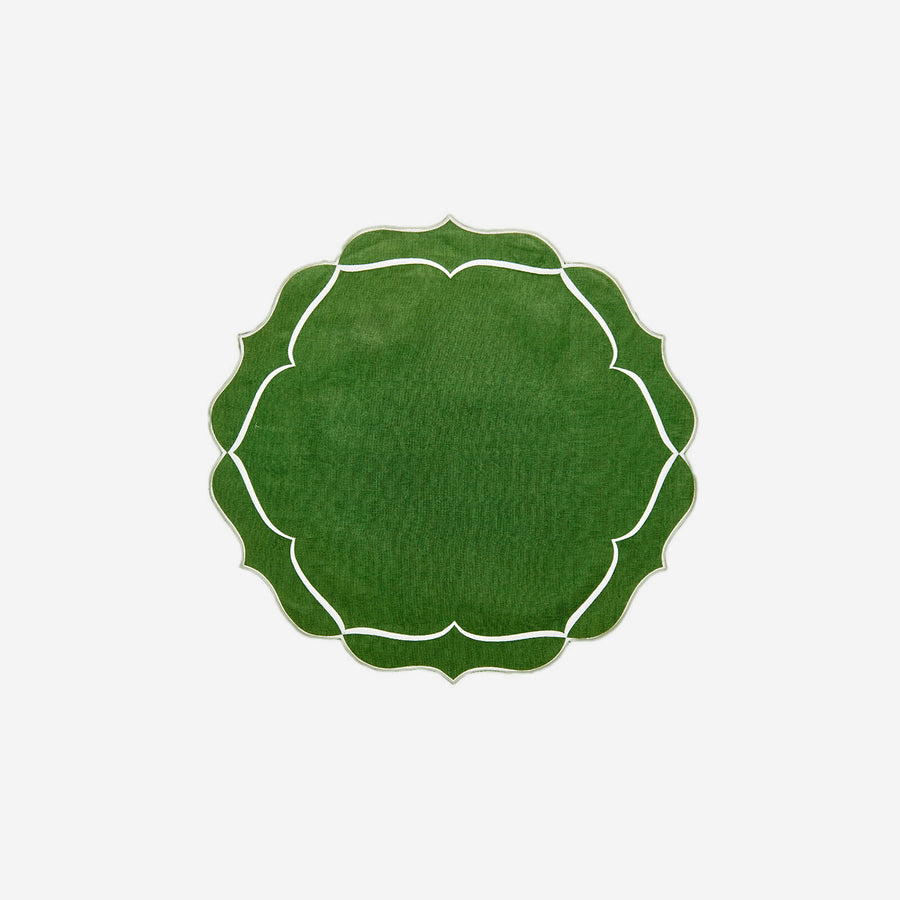 Los Encajeros Alhambra Placemat Green - Set of 4