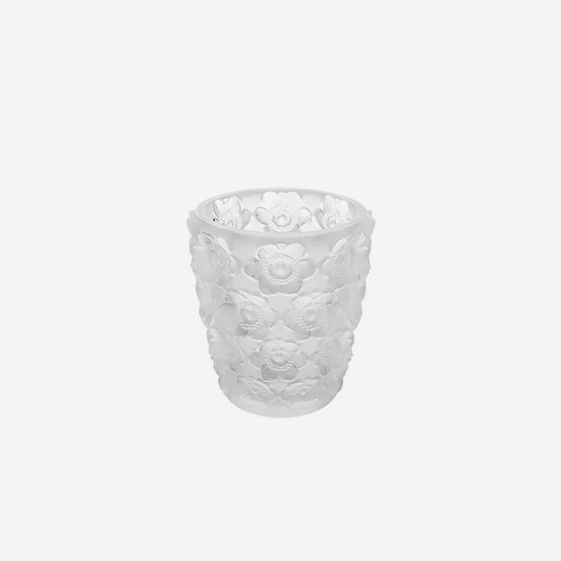 Bonadea Lalique Anemones Votive Clear