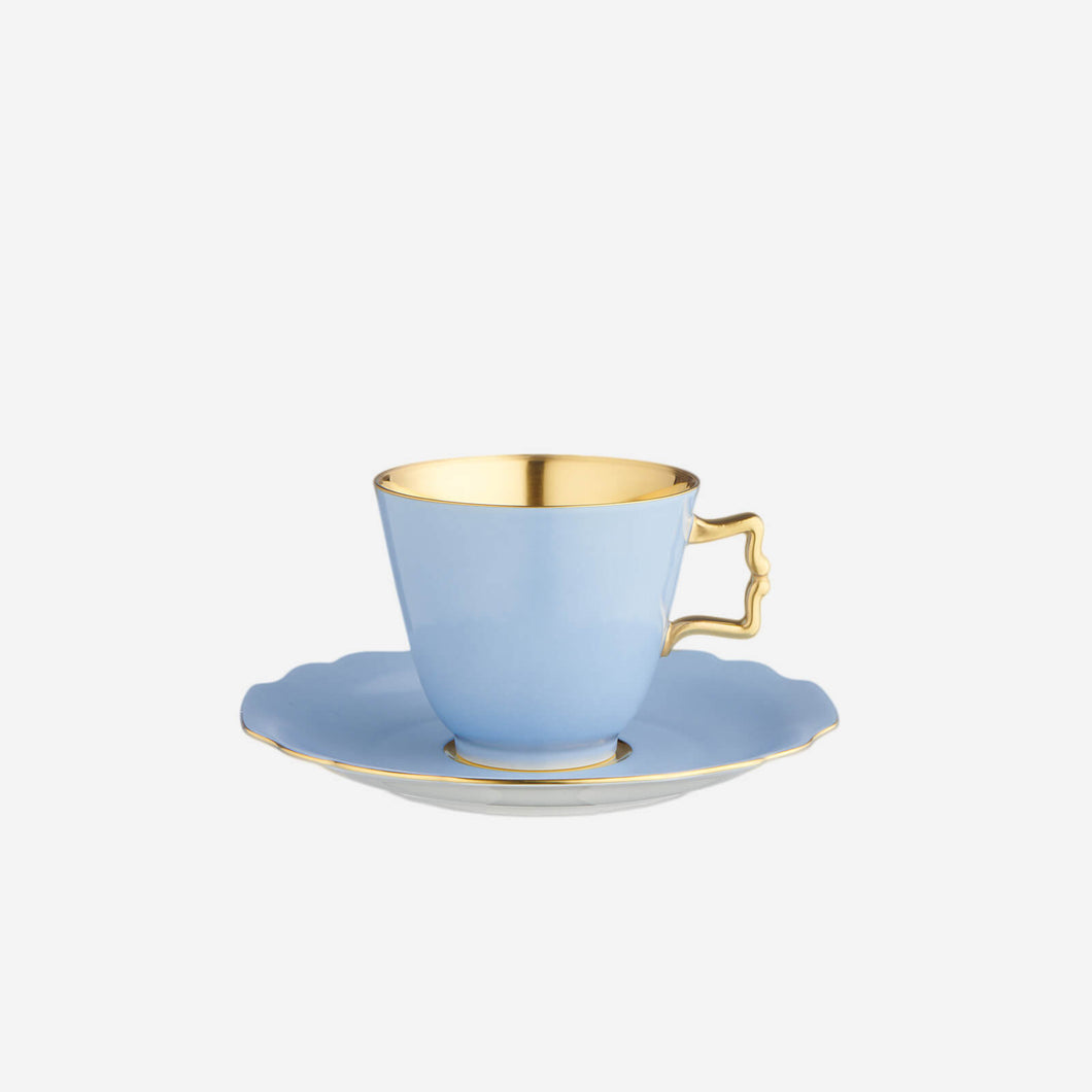 Belvedere Light Blue Teacup & Saucer
