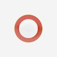 Load image into Gallery viewer, Augarten Wien 1718 - Augarten Schubert Burnt Orange Charger Plate
