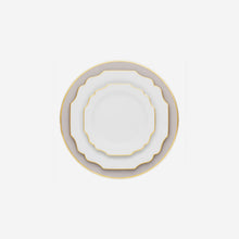 Load image into Gallery viewer, Augarten Wien 1718 - Schubert Charger Plate Smoke Grey - BONADEA
