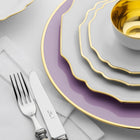 Augarten Wien 1718 - Schubert Indian Purple Charger Plate - BONADEA