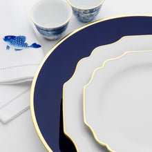 Load image into Gallery viewer, Augarten Wien 1718 - Schubert Charger Plate Cobalt Blue - BONADEA
