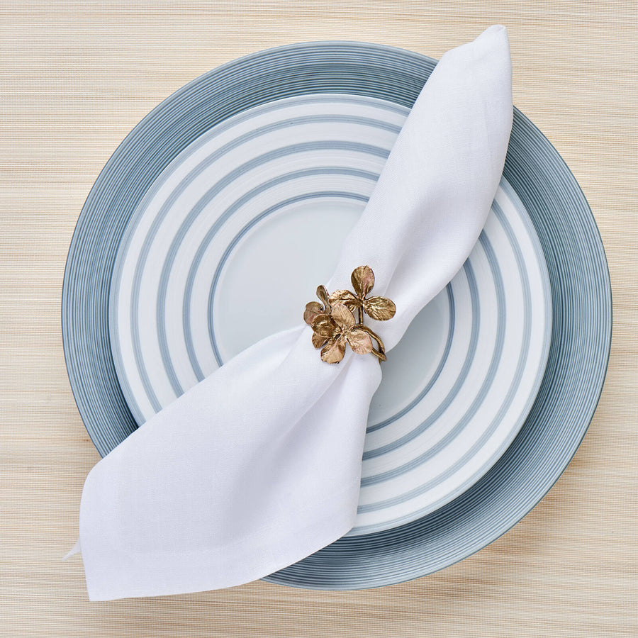 J.L Coquet Hémisphère Metallic Blue Dessert Plate