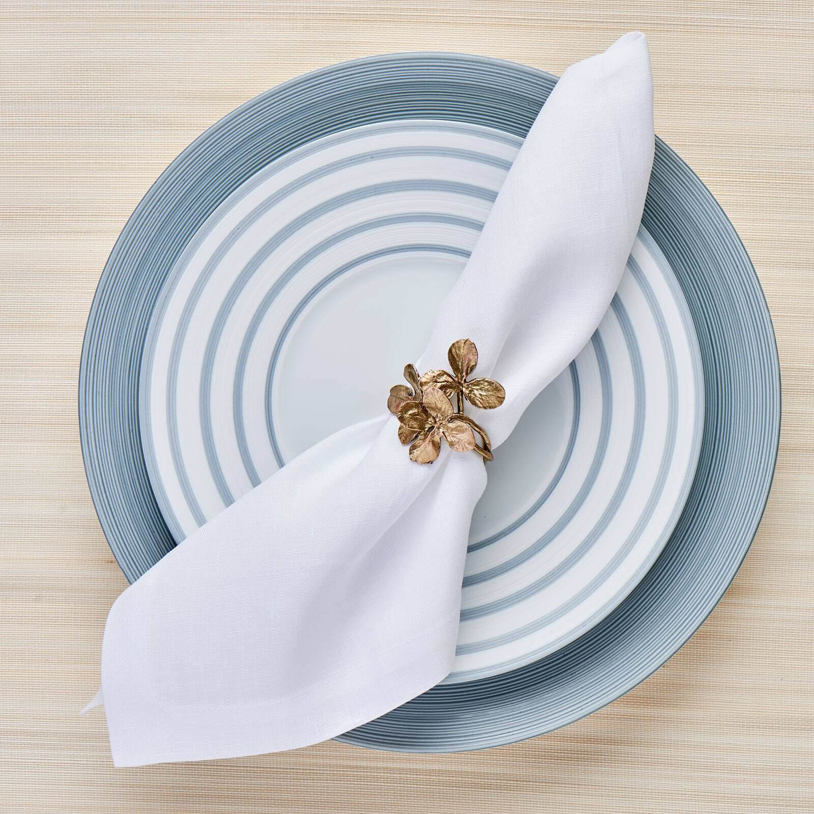 Clover Set of 4 Napkin Rings